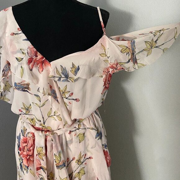 JOIE SILK FLORAL MAXI DRESS - Picture 5 of 10